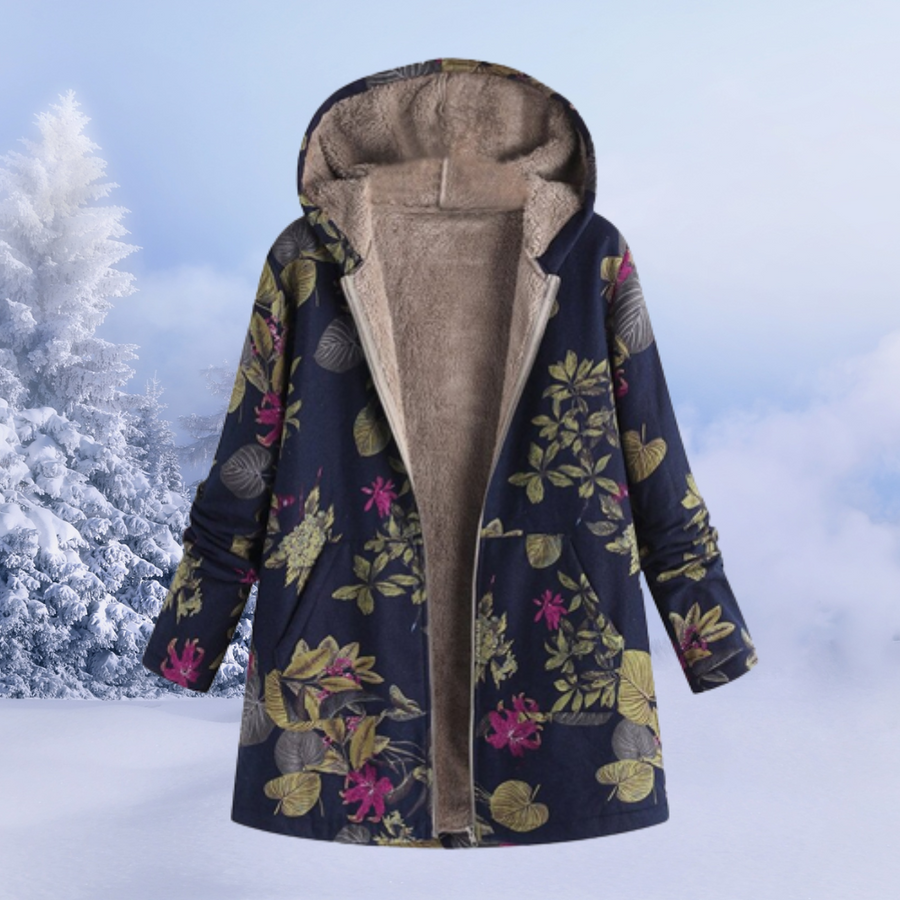 Gudrun Floral Fleece Hoodie Set