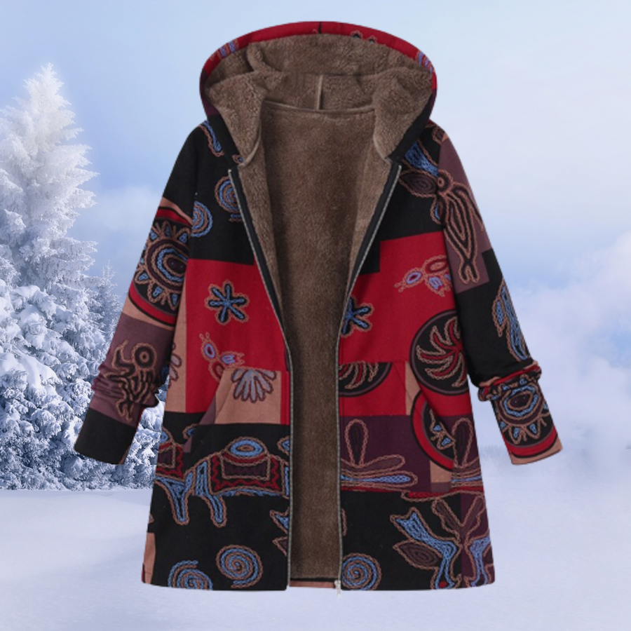 Gudrun Floral Fleece Hoodie Set