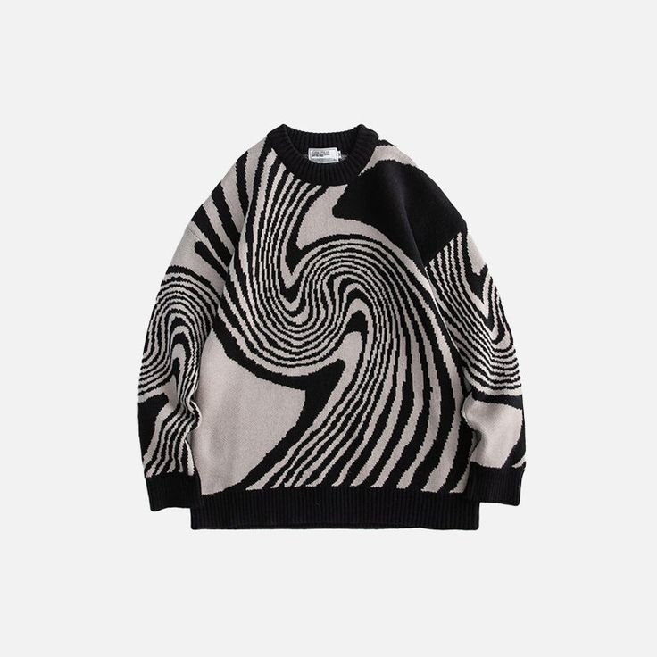 Thyra Swirl Knit Sweater