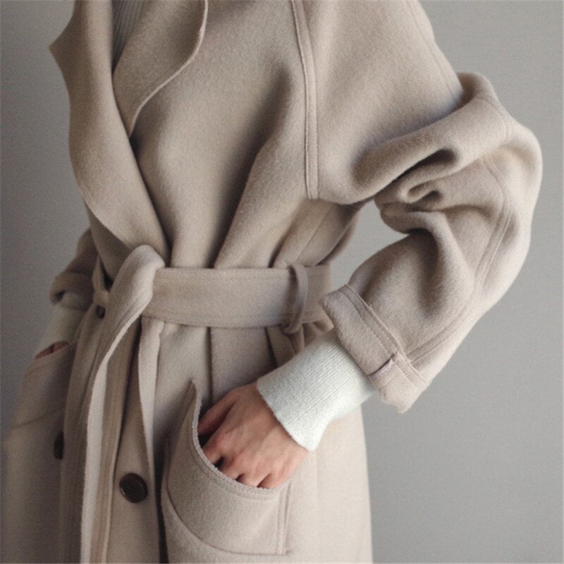 Ciela Long Double Breasted Coat