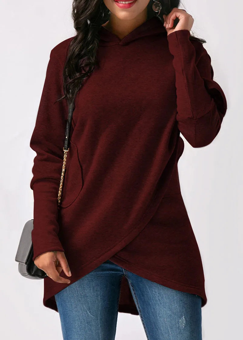 Theodora Casual Pullover Hoodie