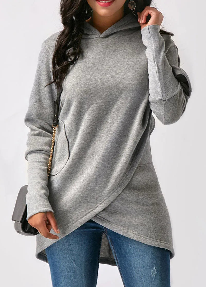 Theodora Casual Pullover Hoodie