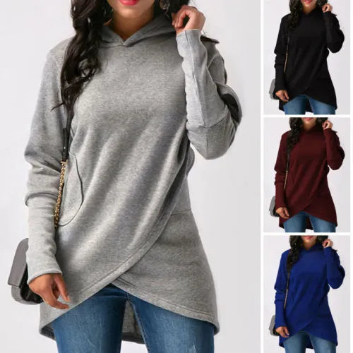 Theodora Casual Pullover Hoodie