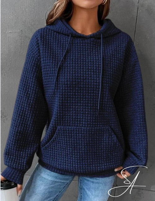 Rosella Patterned Relaxed Hoodie