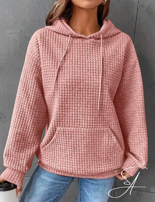 Rosella Patterned Relaxed Hoodie