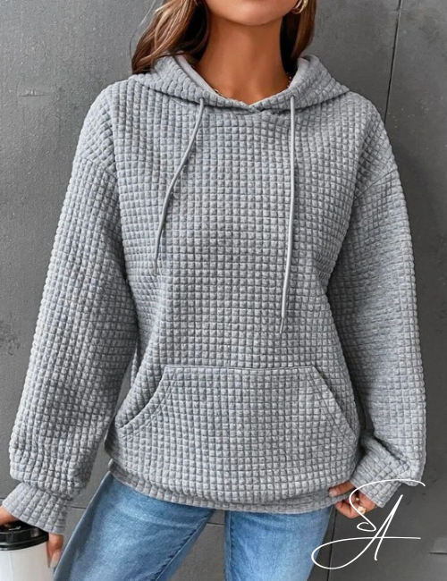 Rosella Patterned Relaxed Hoodie