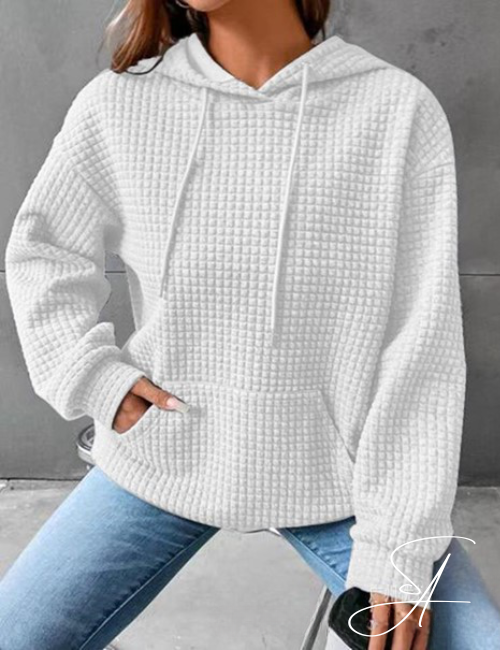 Rosella Patterned Relaxed Hoodie