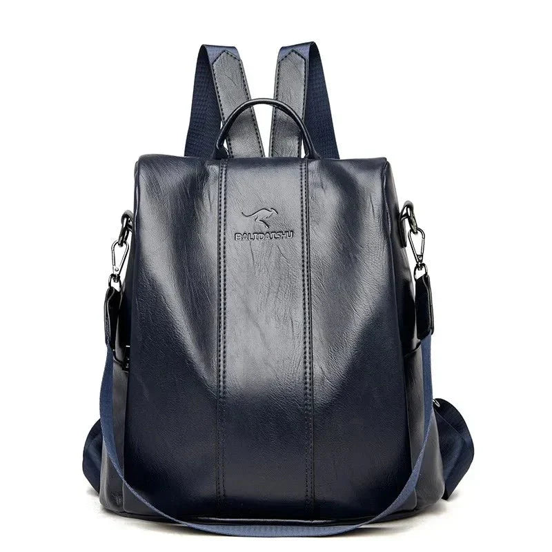 Camila Convertible Faux Leather Backpack