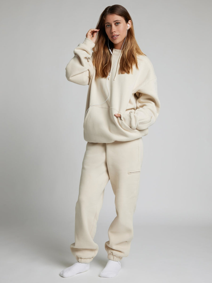 Wiebke Airplane Mode Travel Hoodie with Eye Mask