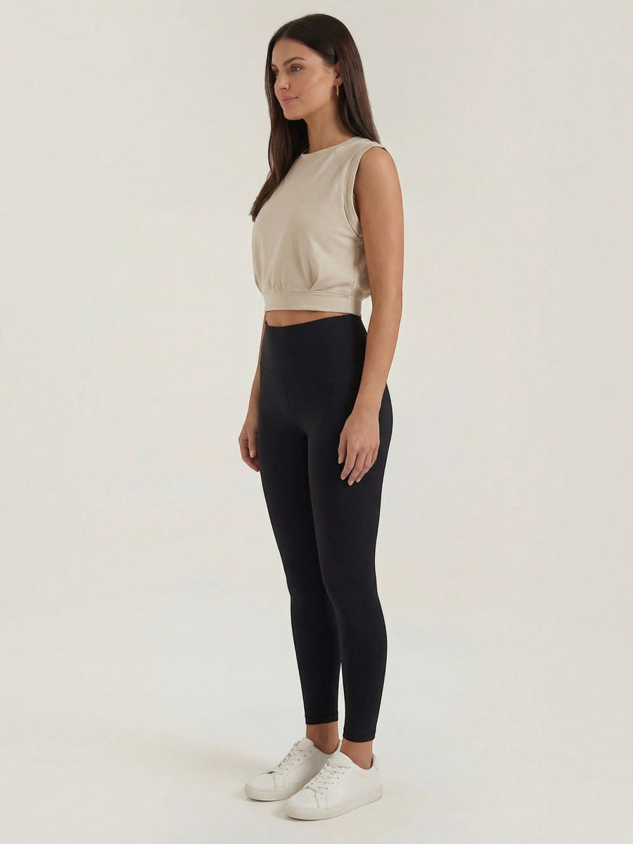 Faye Cotton Blend Crop Tank Top