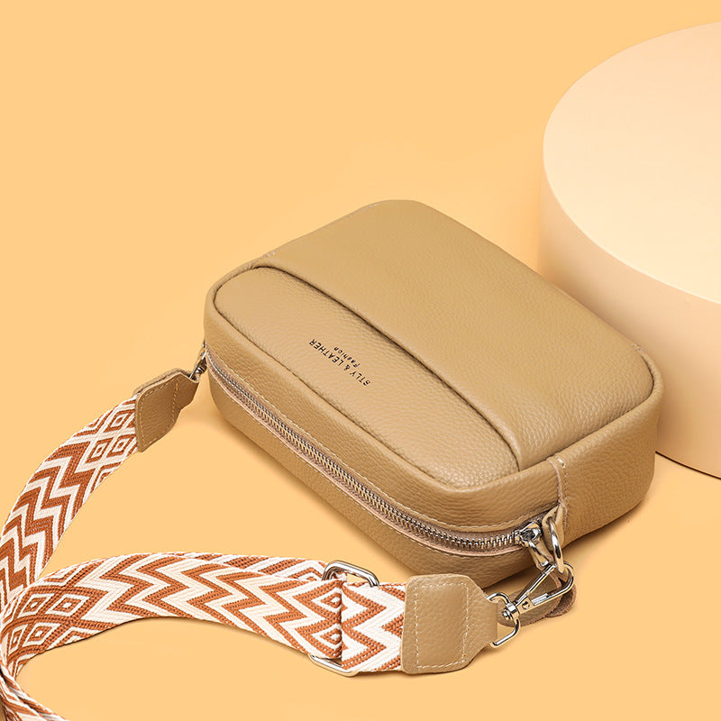Ciara Small Crossbody Bag with Zigzag Strap