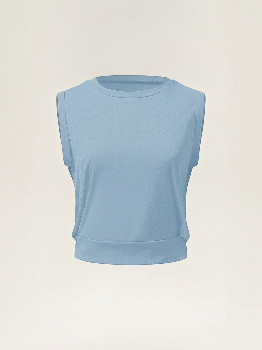 Faye Cotton Blend Crop Tank Top