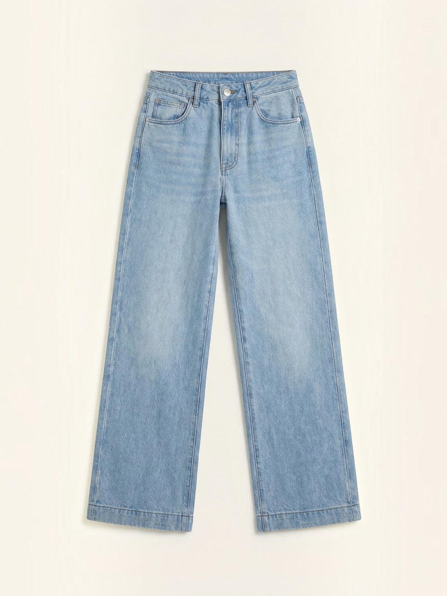 Fiona Light Wash Baggy Jeans