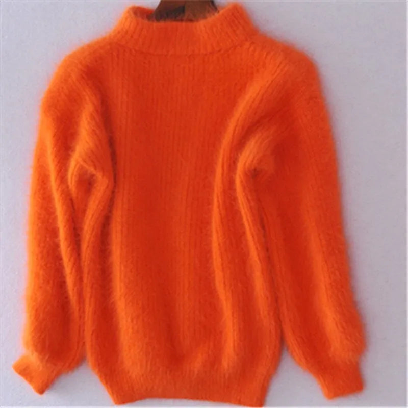 Savia Fluffy Oversized Balloon Sleeve Sweater
