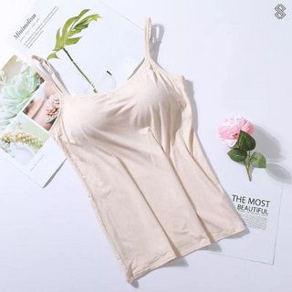 SilkySecure - Top with built-in bra - Camisole with bra