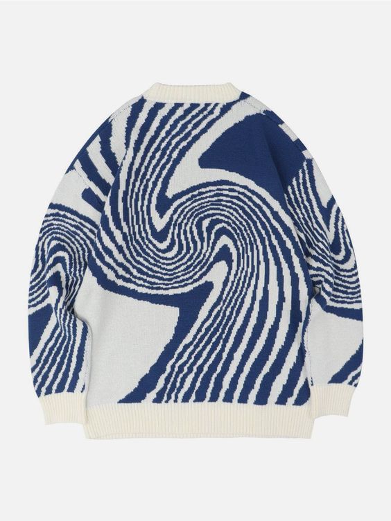 Thyra Swirl Knit Sweater