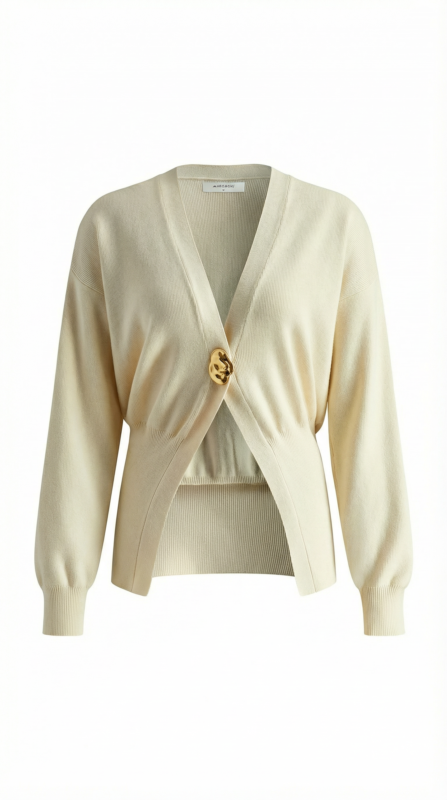Christine Chic Deep-V Statement Cardigan