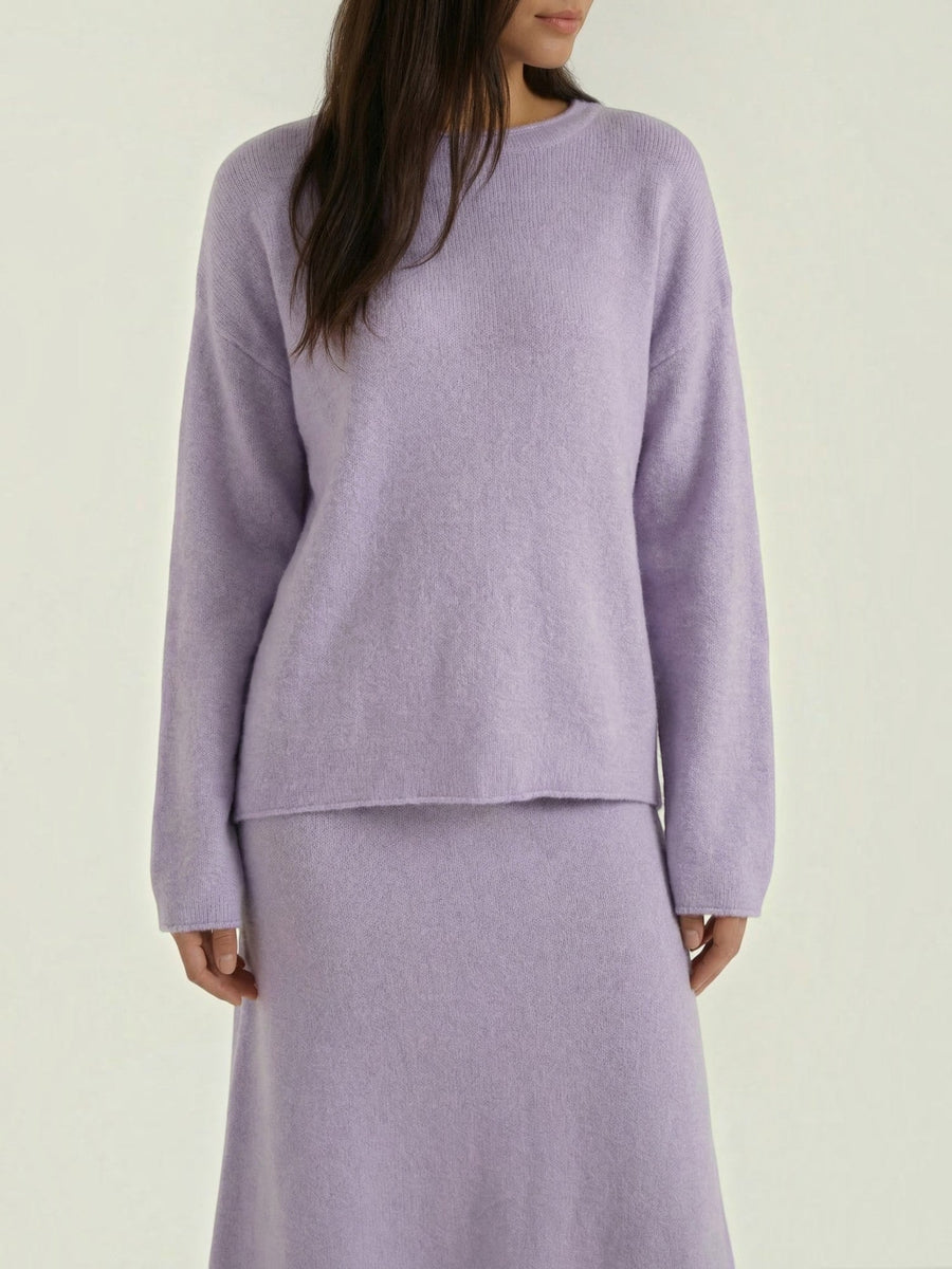 Amy Knit Sweater and Midi Skirt Set