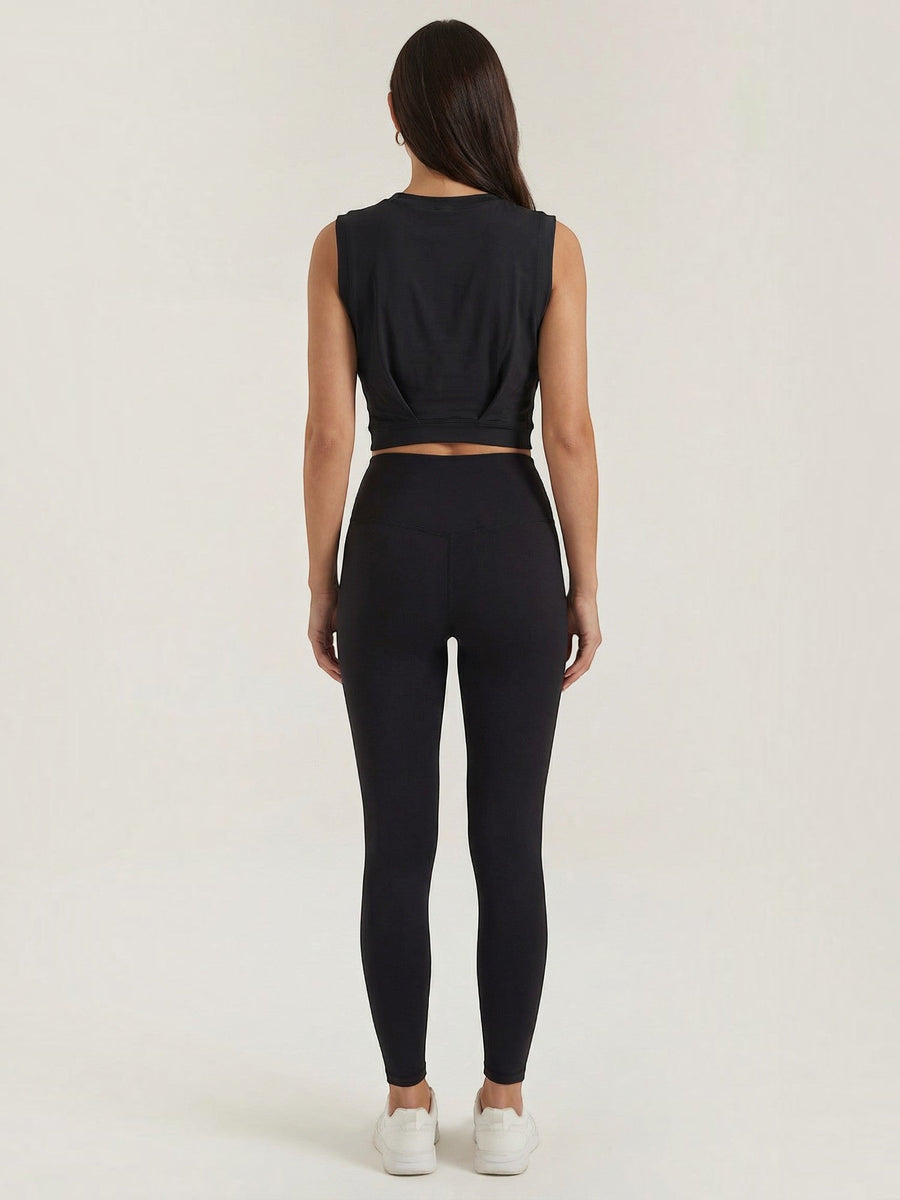 Faye Cotton Blend Crop Tank Top