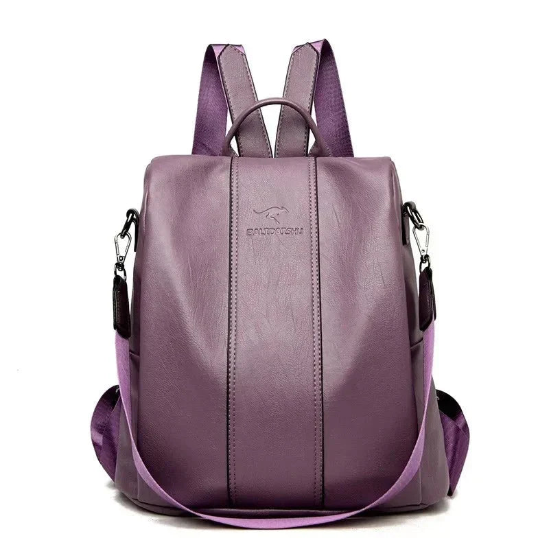Camila Convertible Faux Leather Backpack
