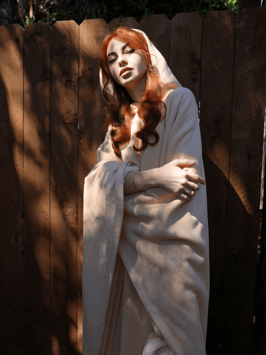 Ophira One Size Oversized Blanket Hoodie