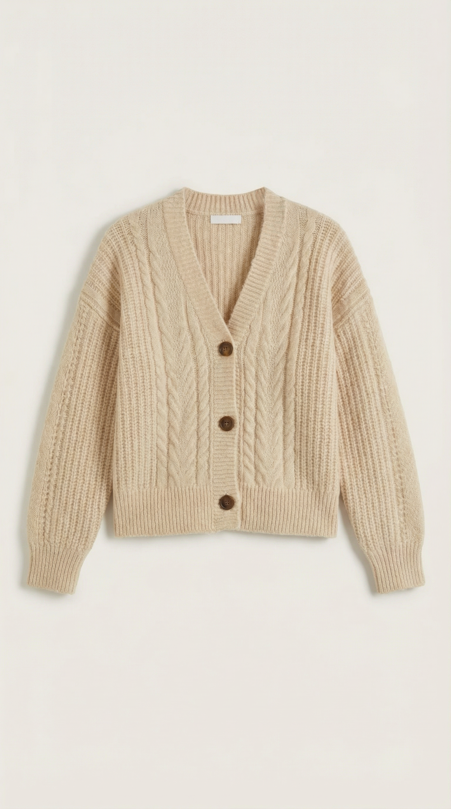 Janet Oversized Cable Knit Sweater