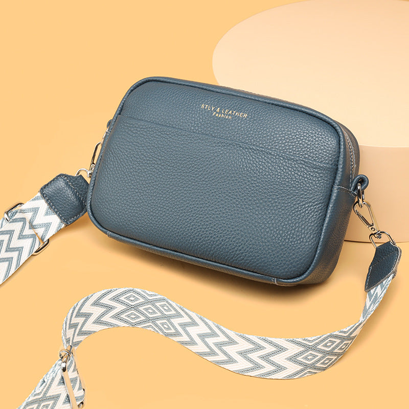 Ciara Small Crossbody Bag with Zigzag Strap