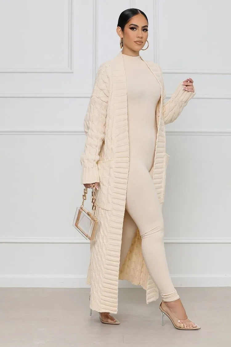 Romilly Long V Neck Cardigan