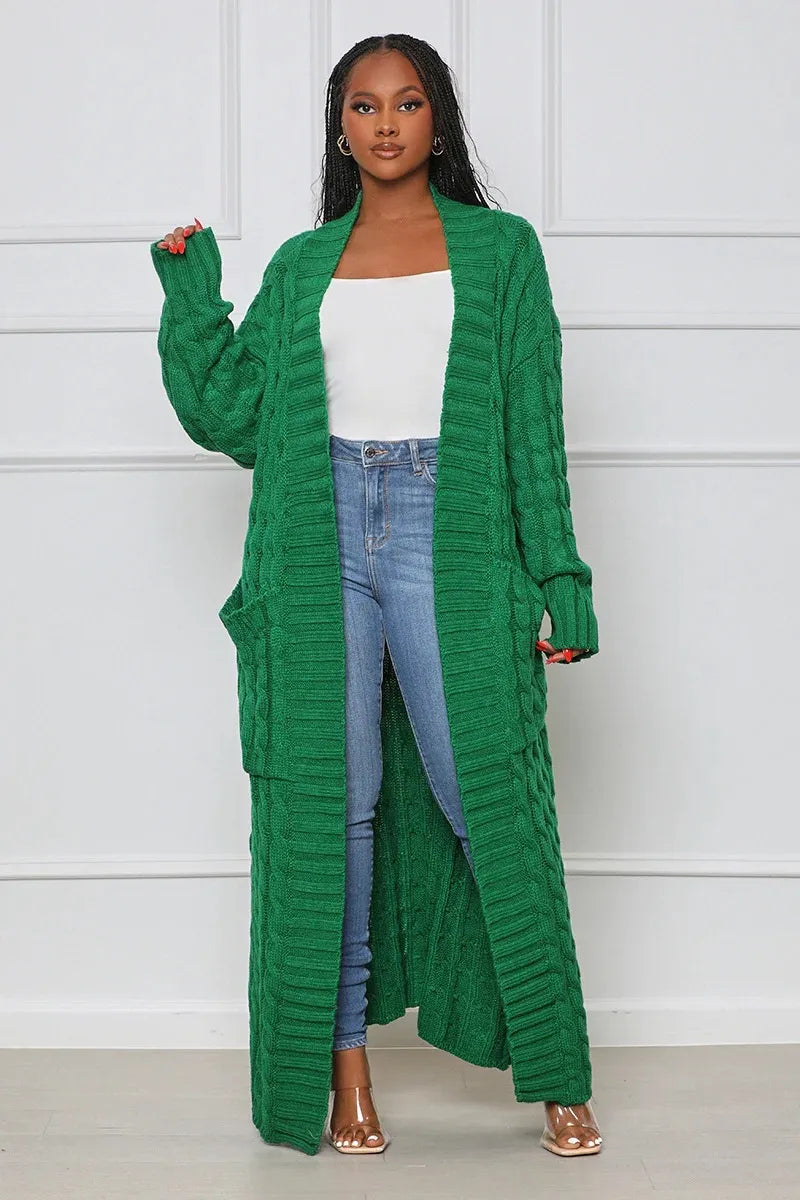 Romilly Long V Neck Cardigan