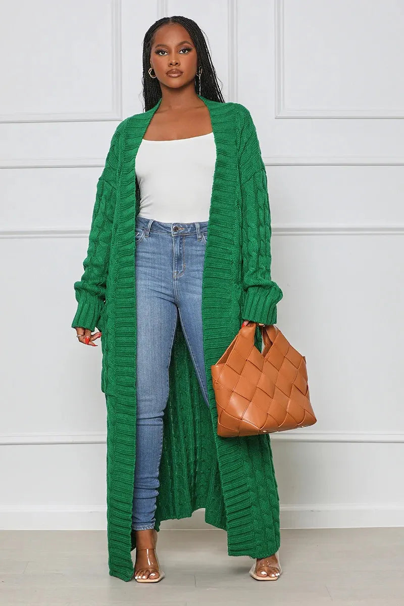 Romilly Long V Neck Cardigan