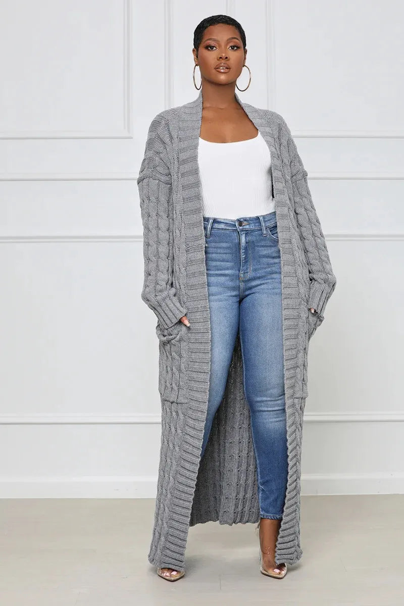 Romilly Long V Neck Cardigan