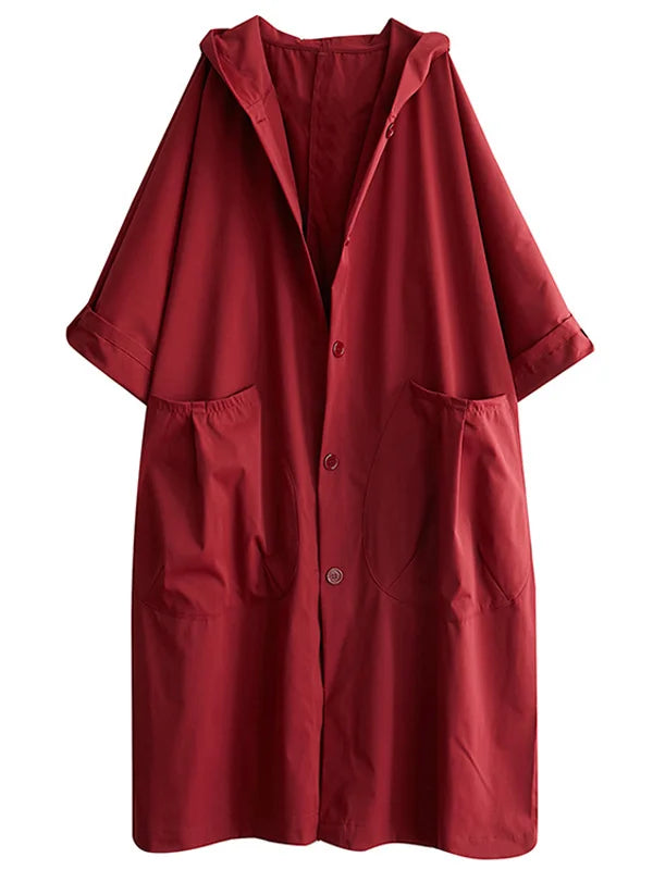 Fosca Long Belted Trench Coat