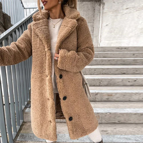 Cinzia Soft Sherpa Coat