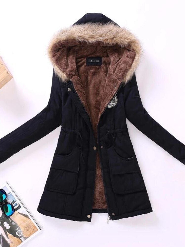 Jolene Fleece Lined Hooded Parka