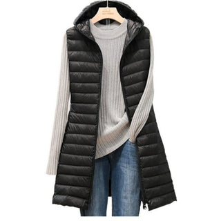 Amalie - Fashionable Quilted Jacket with Hood