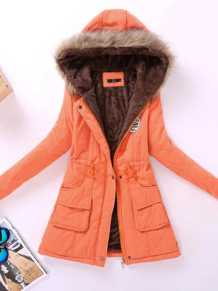 Jolene Fleece Lined Hooded Parka