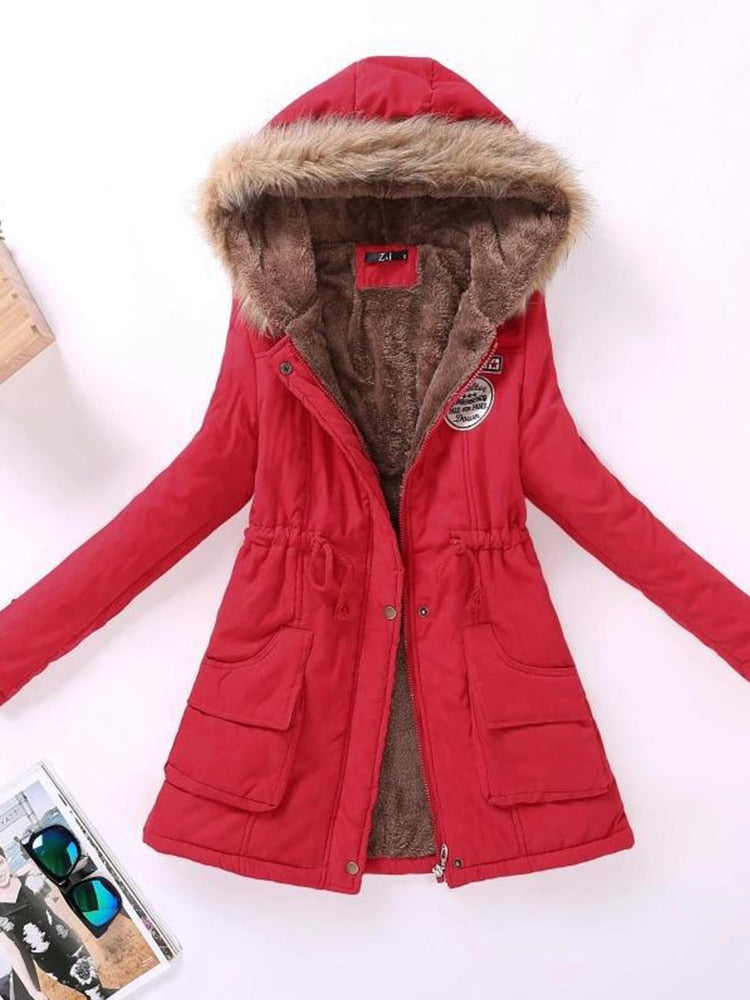 Jolene Fleece Lined Hooded Parka