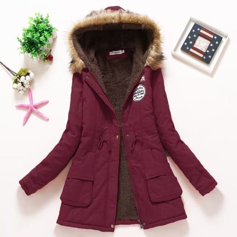 Jolene Fleece Lined Hooded Parka