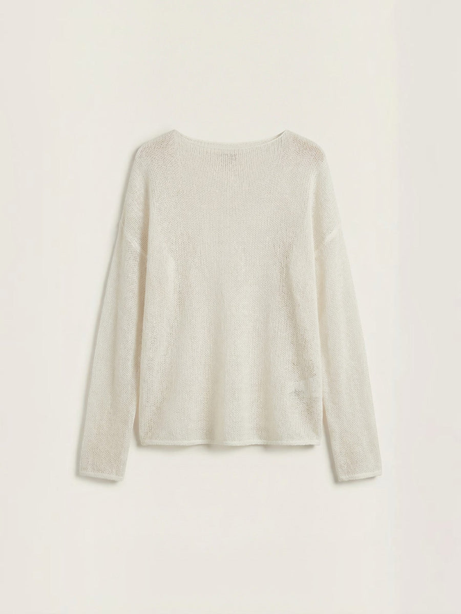 Pam Mohair Blend Open Knit Oversized Sweater