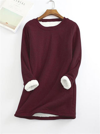 Astrid - Fleece Jumper - Elegant Chic