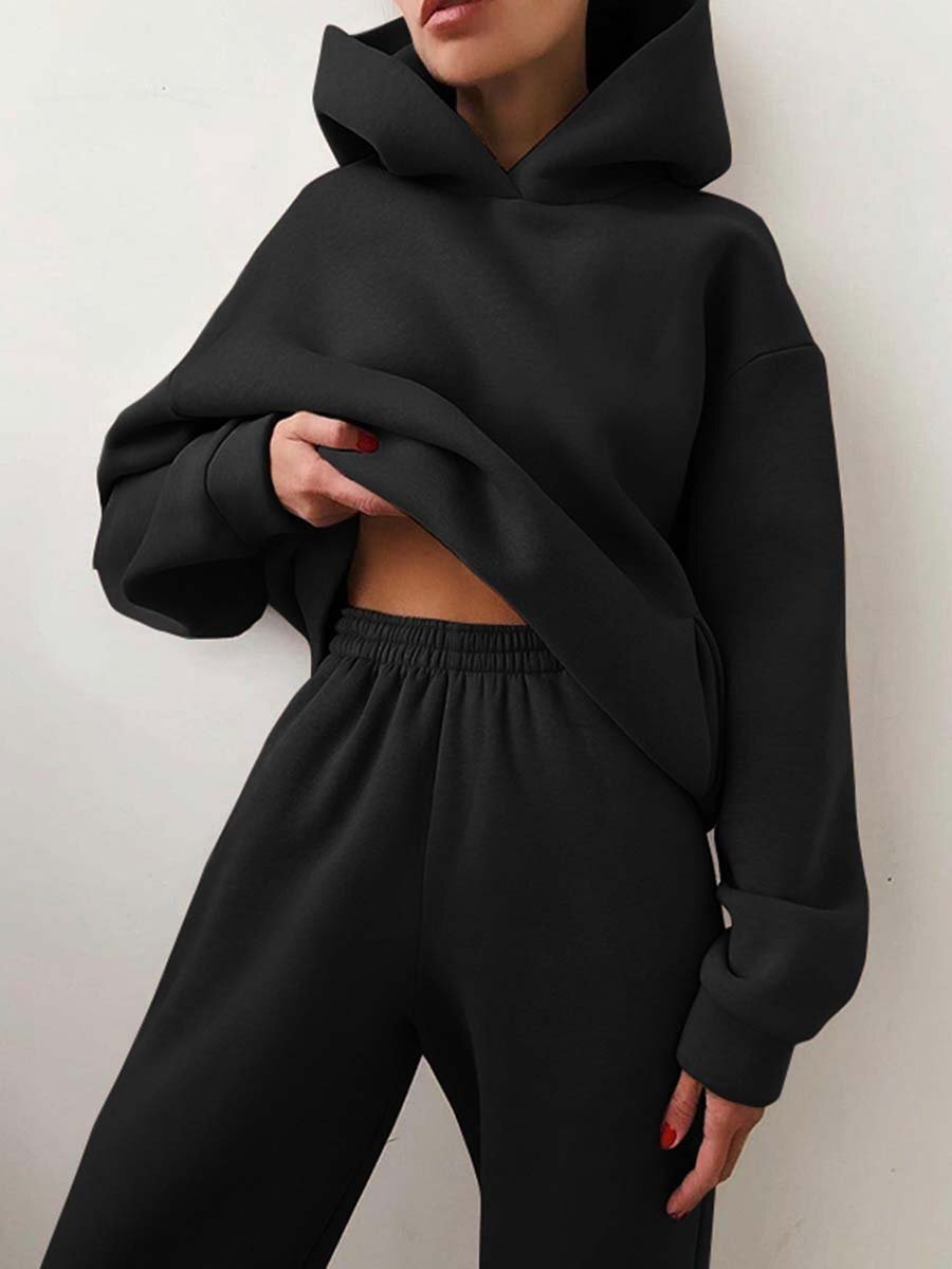Orsola Two Piece Hooded Knit Set
