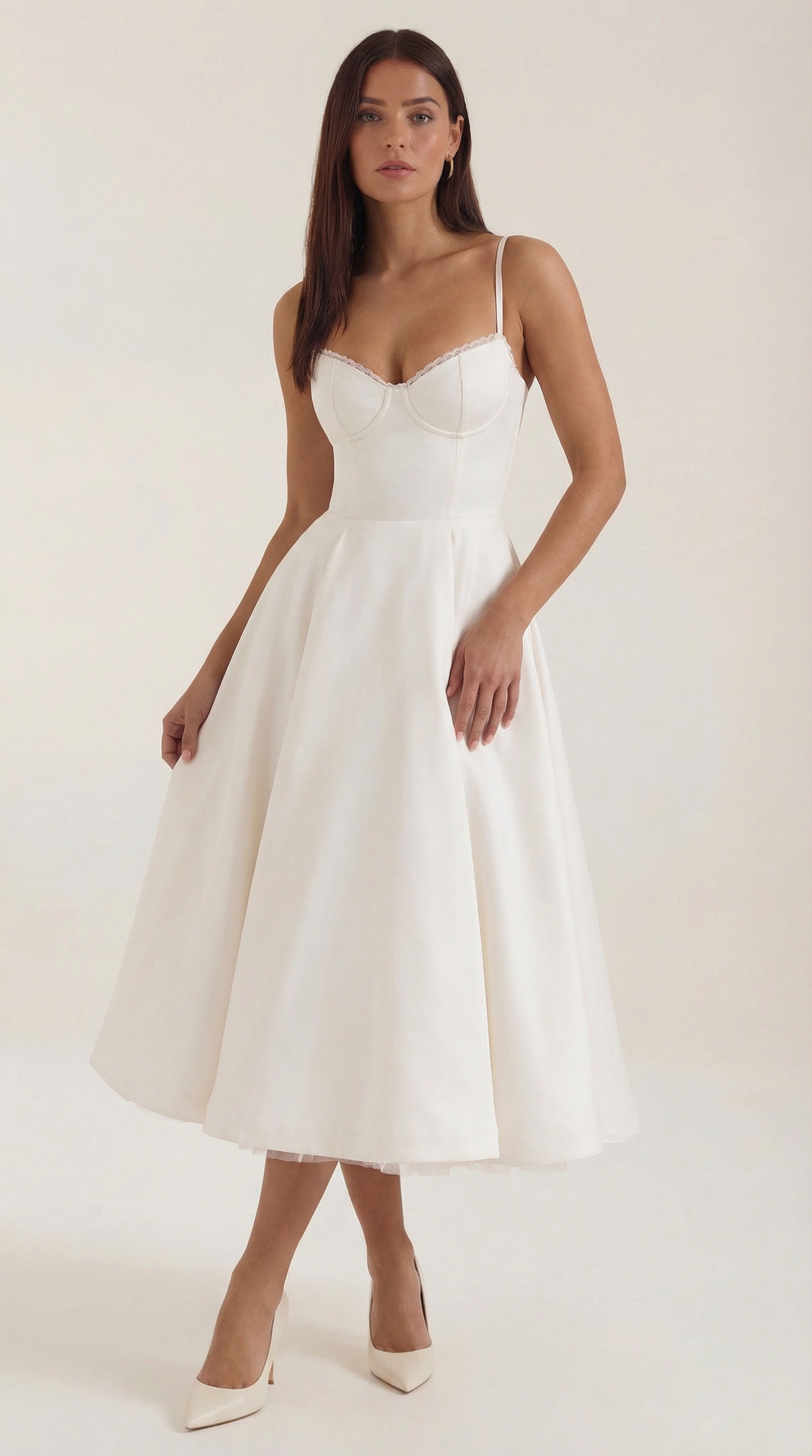 Isolde Tulle Midi Dress