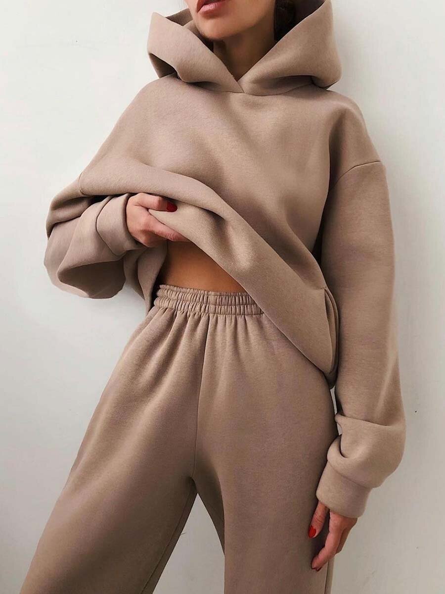 Orsola Two Piece Hooded Knit Set
