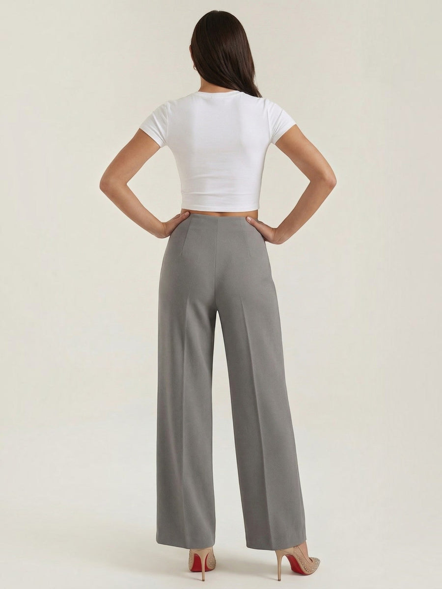 Brooke Extra High Waisted Wide Leg Pants