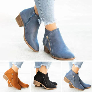 Camila - Comfortable leather boots for women