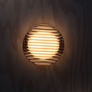 Cristallin - Modern round wall lamp