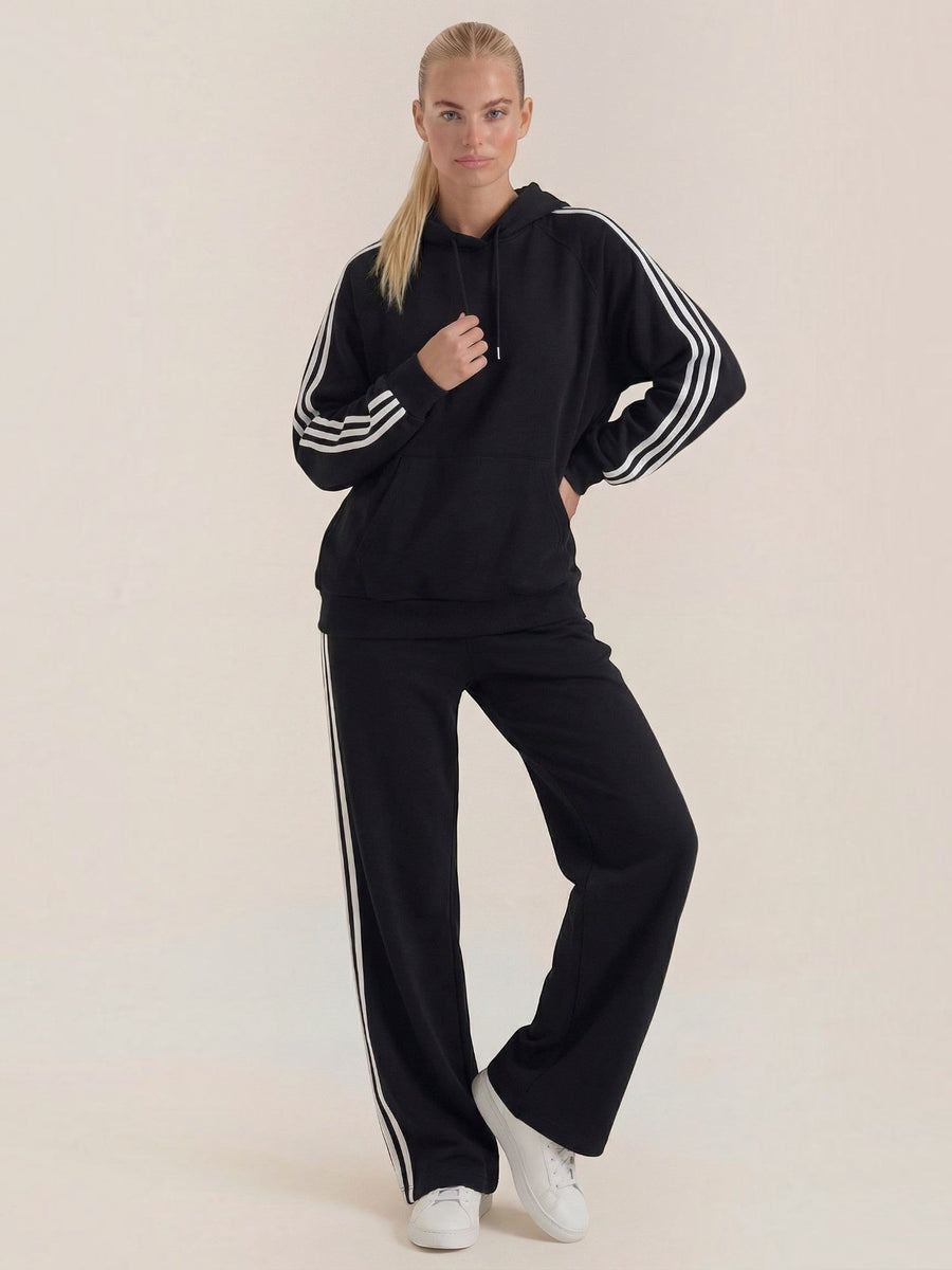 Irma Side Stripe Hoodie and Pants Set