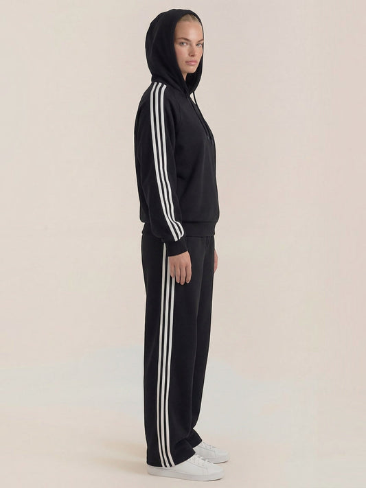 Irma Side Stripe Hoodie and Pants Set