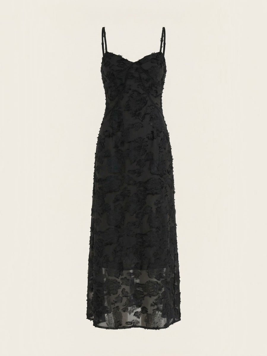 Arabelle Sweetheart Jacquard Maxi Dress