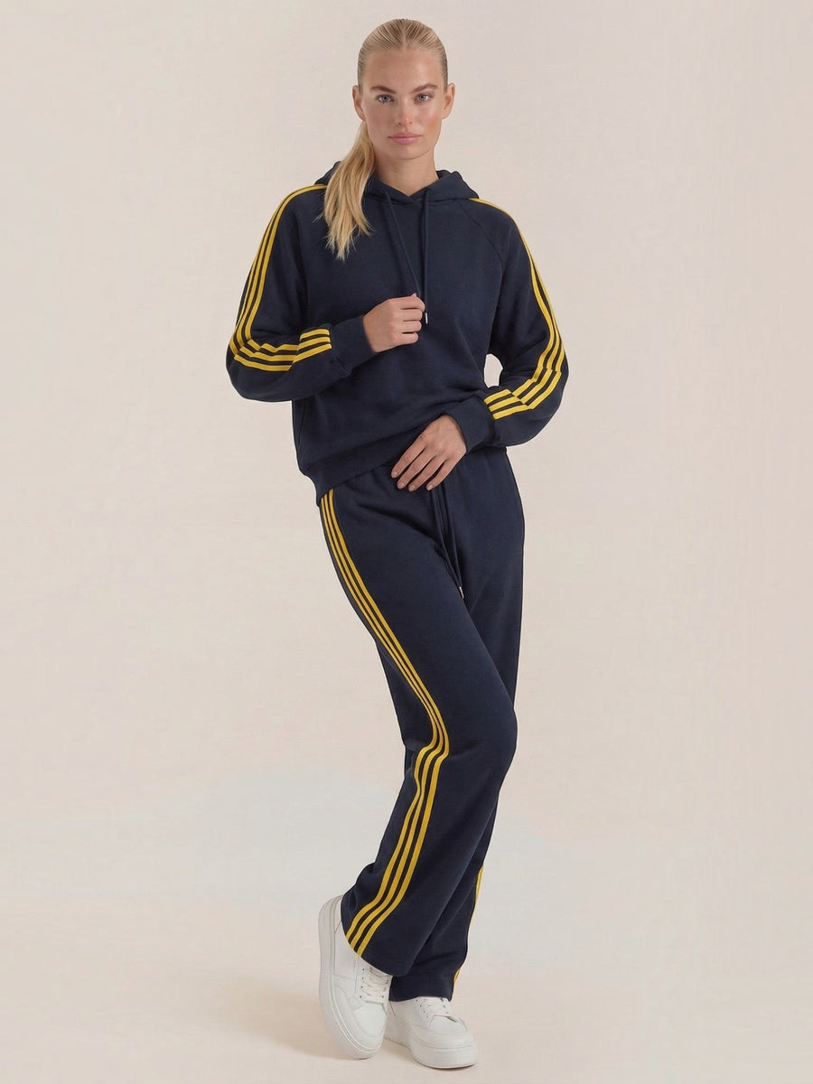 Irma Side Stripe Hoodie and Pants Set